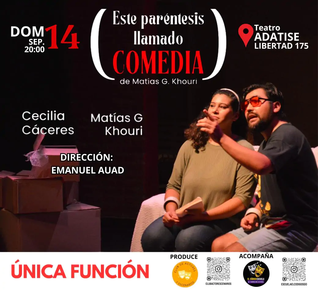 ÉSTE PARÉNTESIS LLAMADO COMEDIA