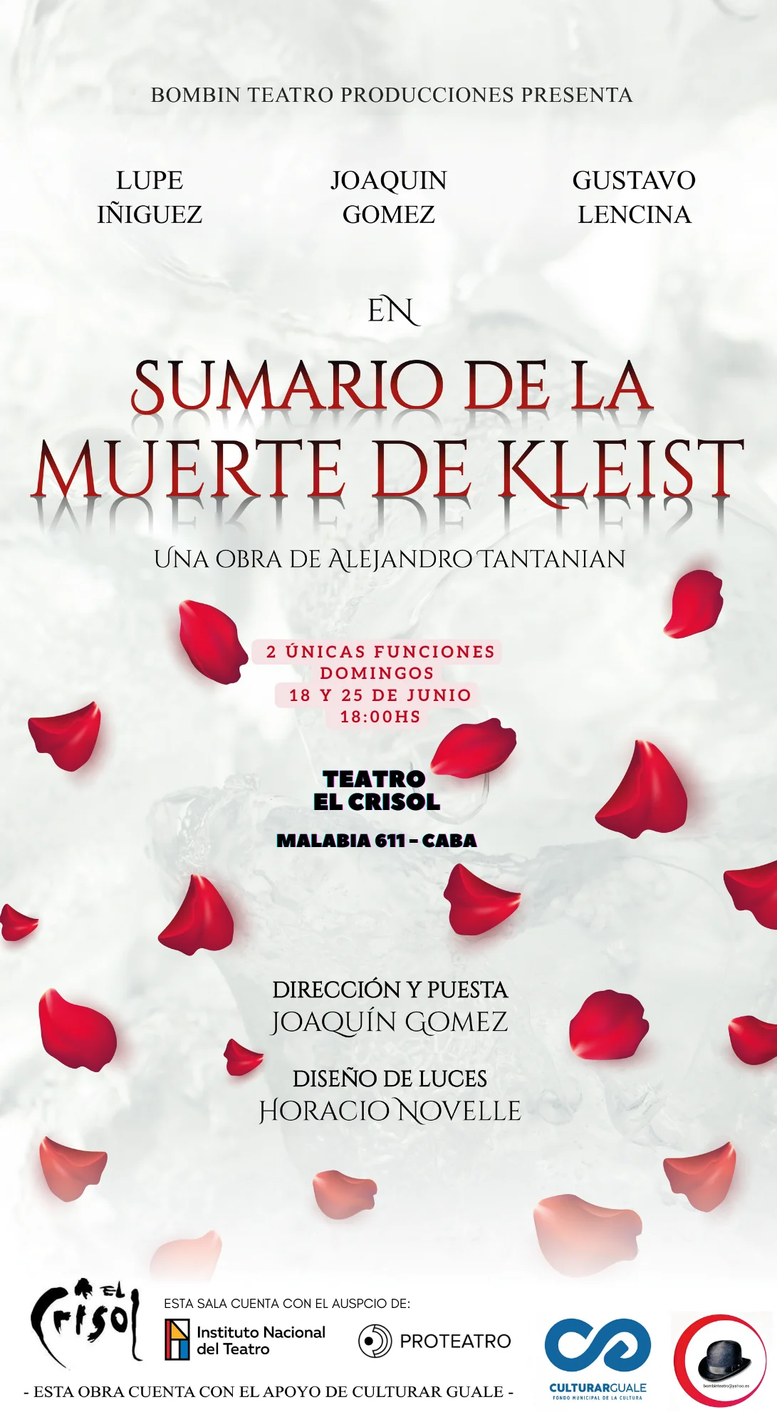 SUMARIO DE LA MUERTE DE KLEIST